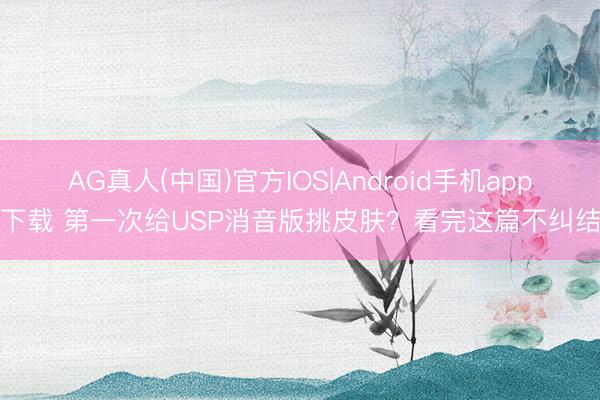 AG真人(中国)官方IOS|Android手机app下载 第一次给USP消音版挑皮肤？看完这篇不纠结