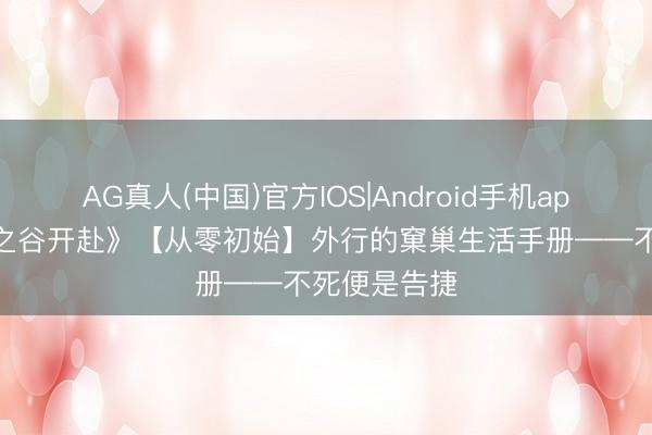 AG真人(中国)官方IOS|Android手机app下载 《龙之谷开赴》【从零初始】外行的窠巢生活手册——不死便是告捷