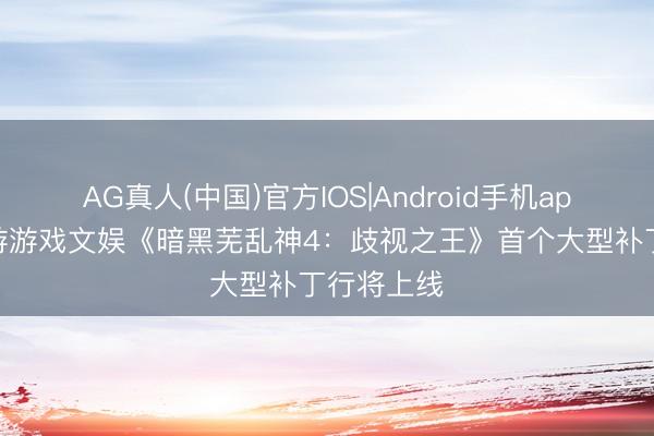 AG真人(中国)官方IOS|Android手机app下载 九游游戏文娱《暗黑芜乱神4：歧视之王》首个大型补丁行将上线