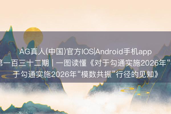 AG真人(中国)官方IOS|Android手机app下载 【企业云学堂】第一百三十二期 | 一图读懂《对于勾通实施2026年“模数共振”行径的见知》