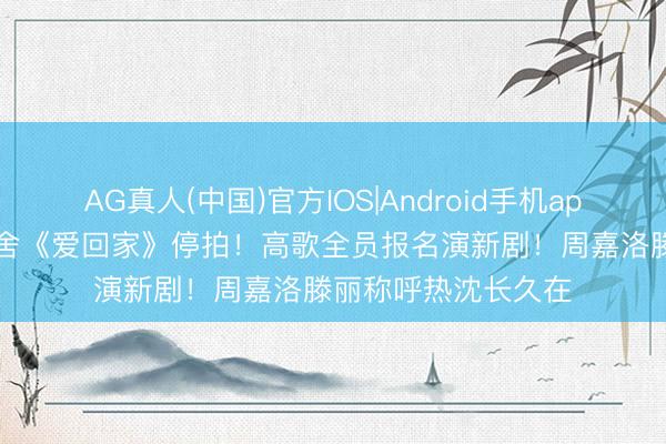 AG真人(中国)官方IOS|Android手机app下载 62岁刘丹不舍《爱回家》停拍!高歌全员报名演新剧!周嘉洛滕丽称呼热沈长久在